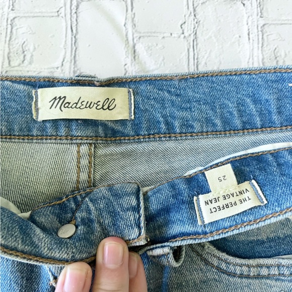 Madewell Perfect Vintage Jean in Denman Wash 025 - Picture 5 of 5